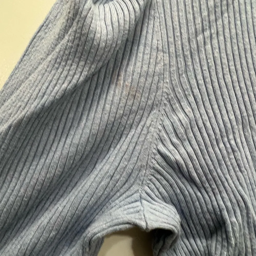 525 America Blue Puff Sleeve Pullover Sweater Size XXL $78 - Image 4