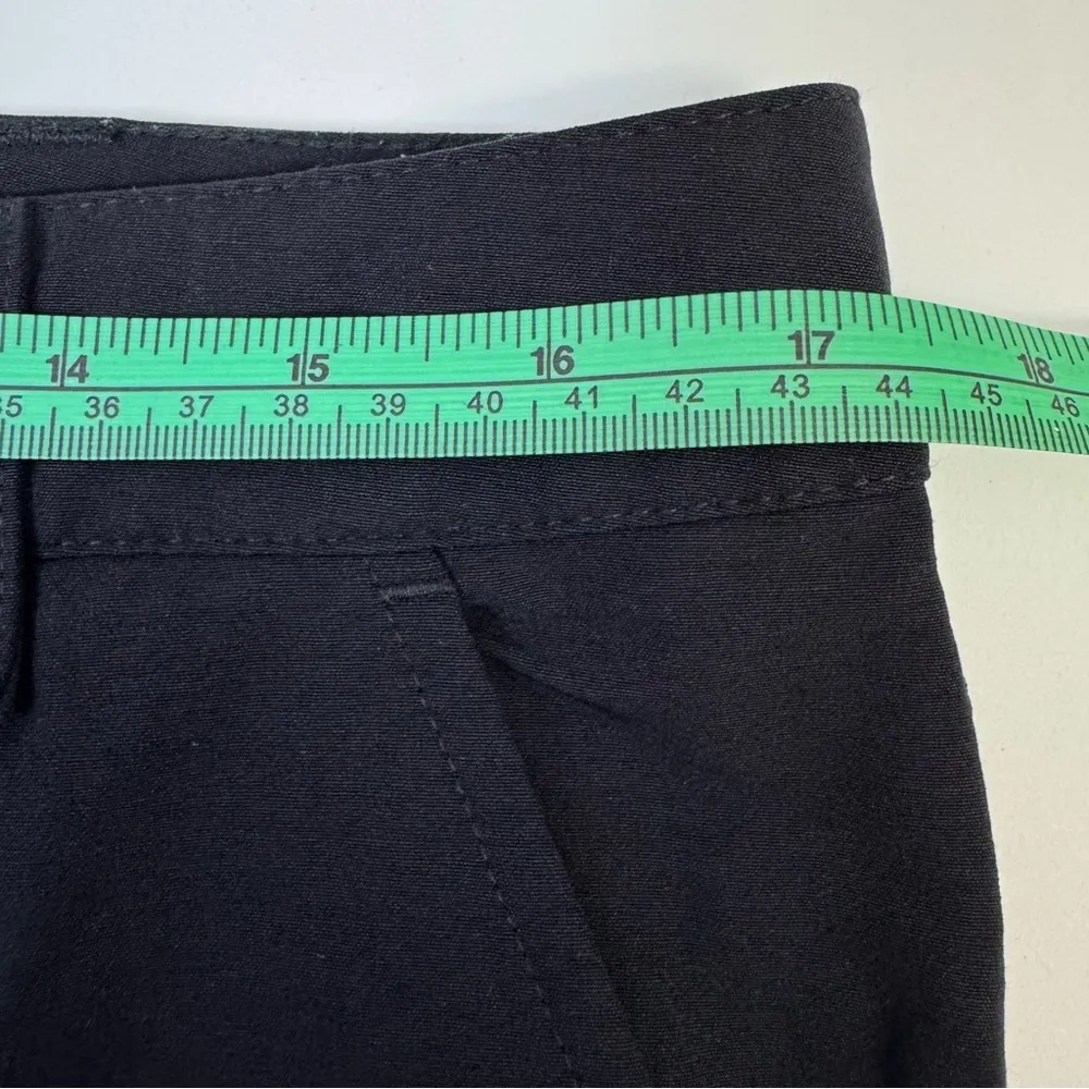 LL Bean Pants Black 14 Regular Straight Leg Trousers Seamed Stretch Outdoor Work - Image 7