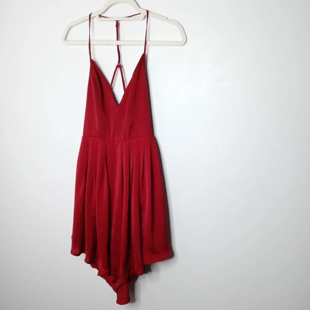 NBD red open back mini dress - Image 3