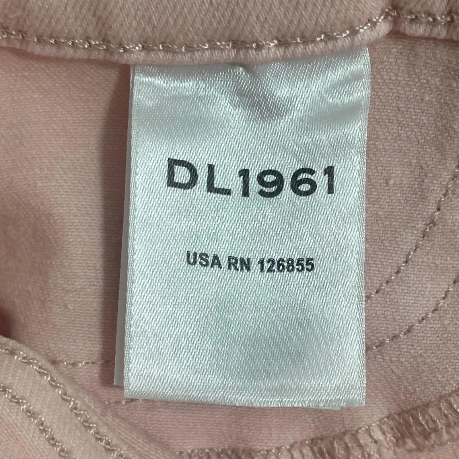 DL1961 Mara Straight Mid Rise Instasculpt Ankle Jeans Pink Peony Size 27 - Image 6