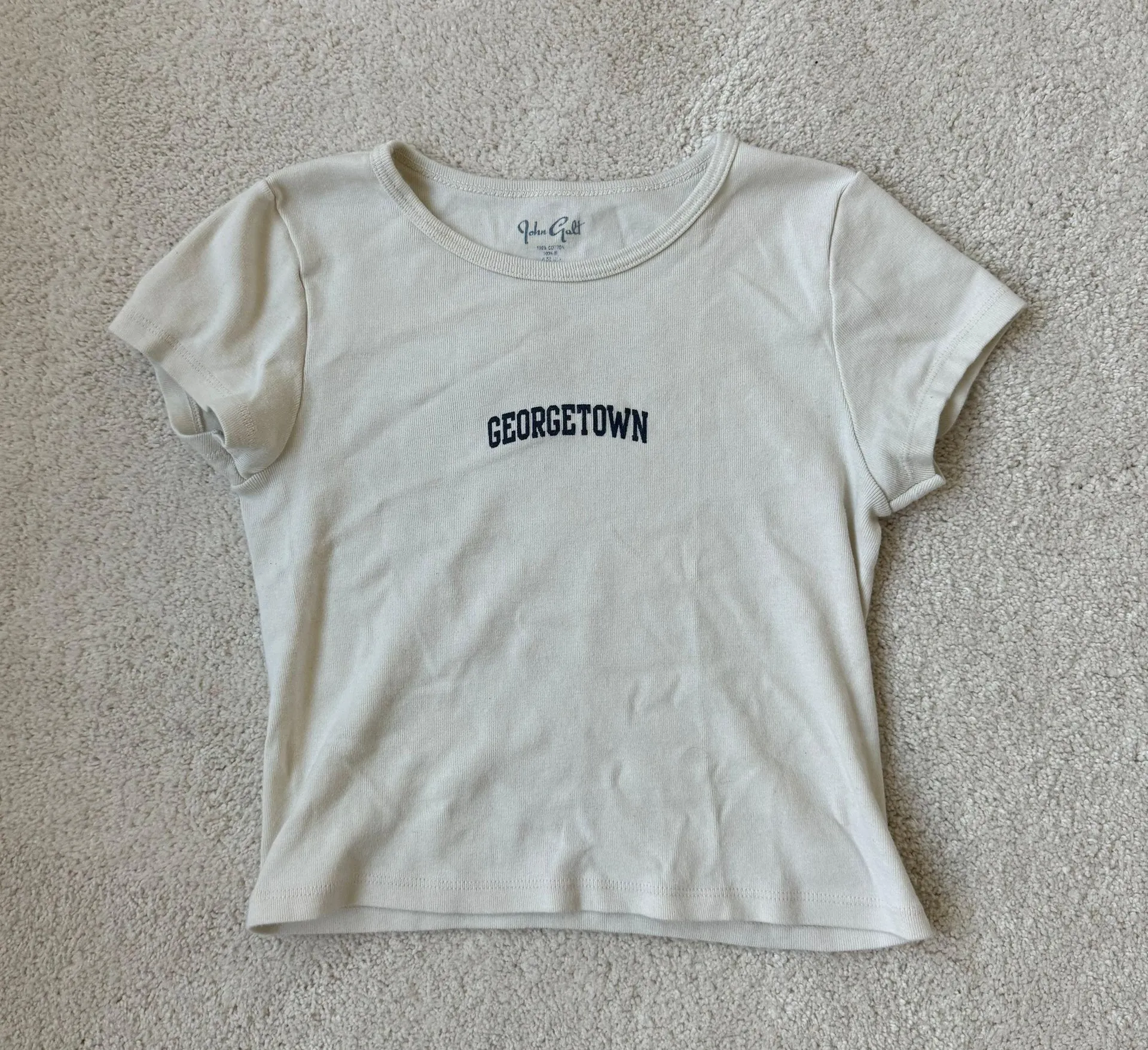 John Galt Georgetown Baby Tee - Image 2