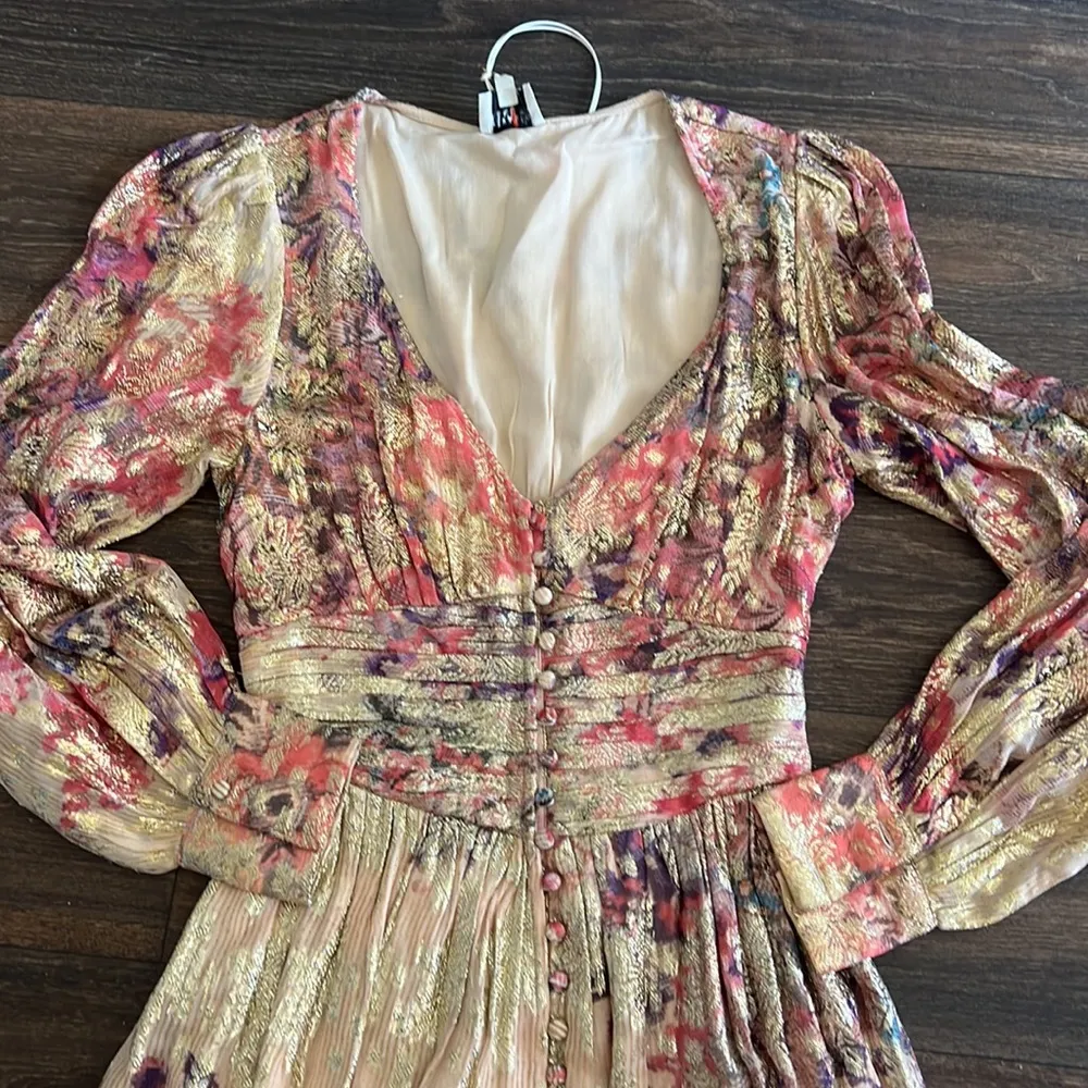 HEMANT AND NANDITA Leah Maxi Dress - Image 2