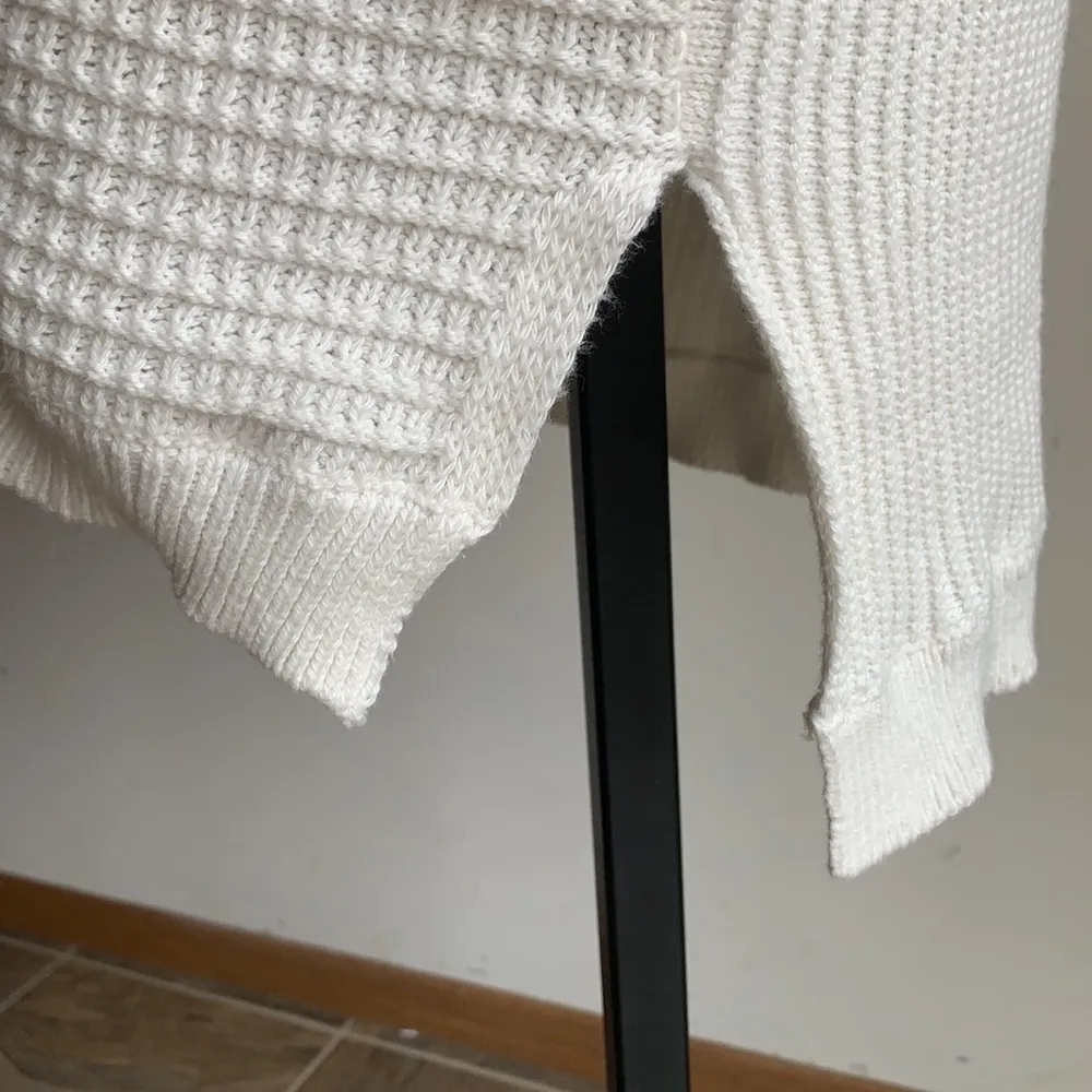 Soft Surroundings White Pullover Tunic Sweater - Image 7