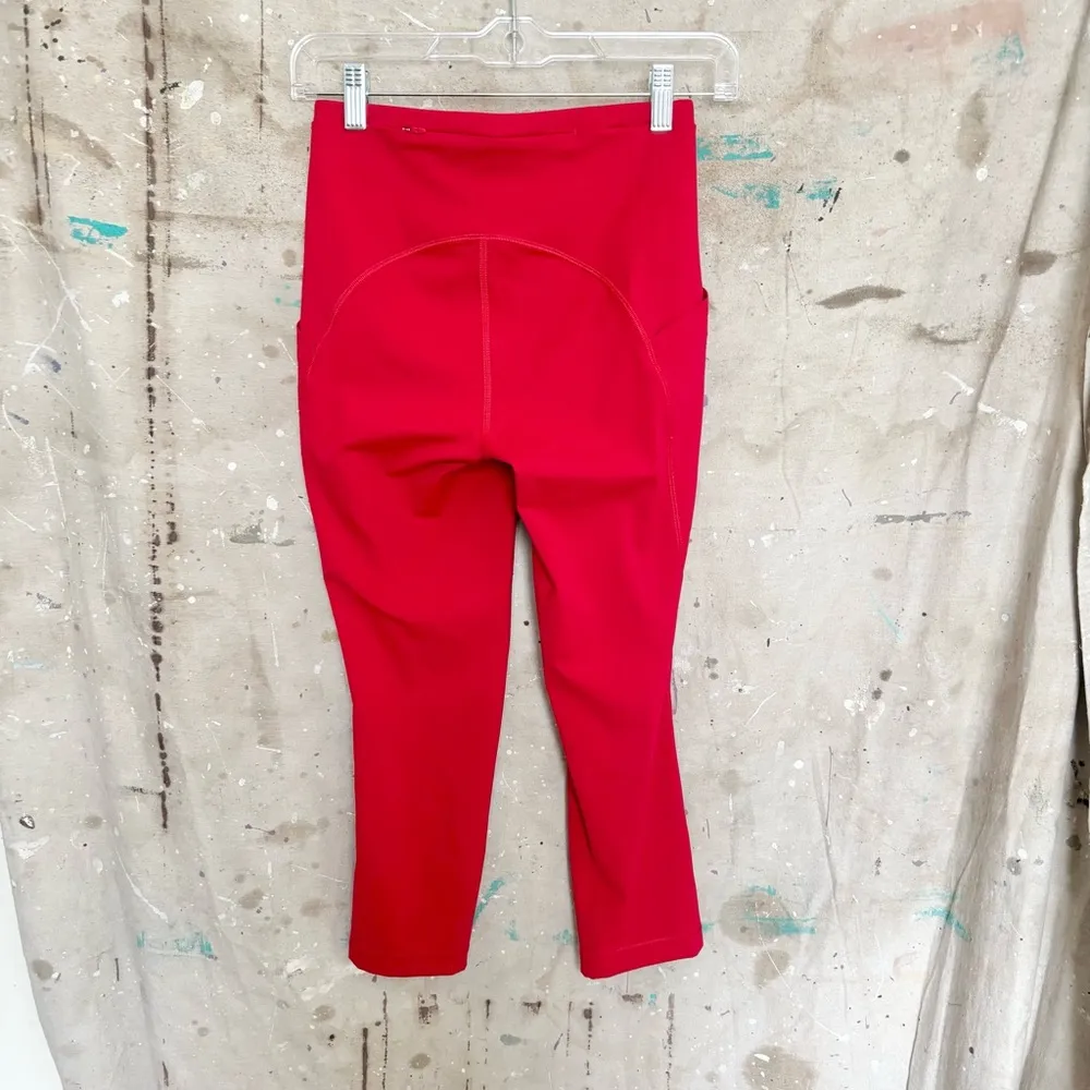 Lululemon Swift Speed High-Rise Crop 21", Dark Red - Image 4