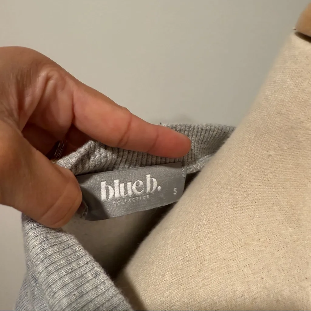 Blue b. | Sequins “Y’all” Grey Sweatshirt Gray - Image 5