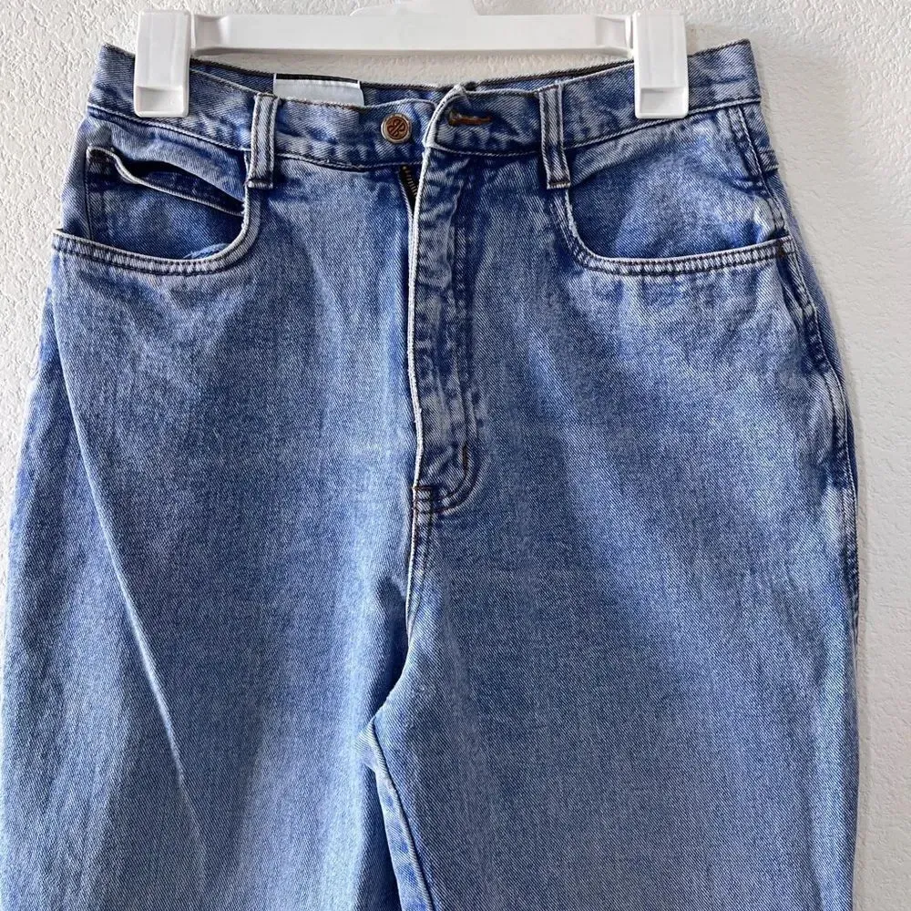 Bill‎ Blass Vintage 100% Cotton High Rise Jeans 10 - Image 2