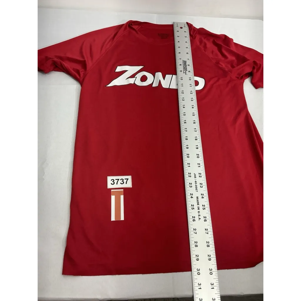 Woman Augusta Sports Wear Moisture Mgt Medium Red Pullover Short Sleeve T Shirt - Image 5