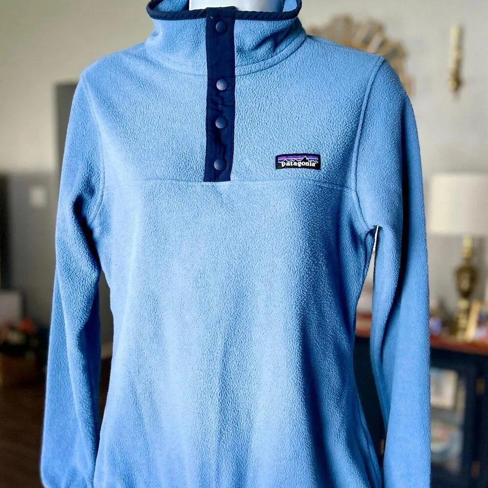 Patagonia Better Sweater 1/4-Button Jacket in Light Blue - Image 3