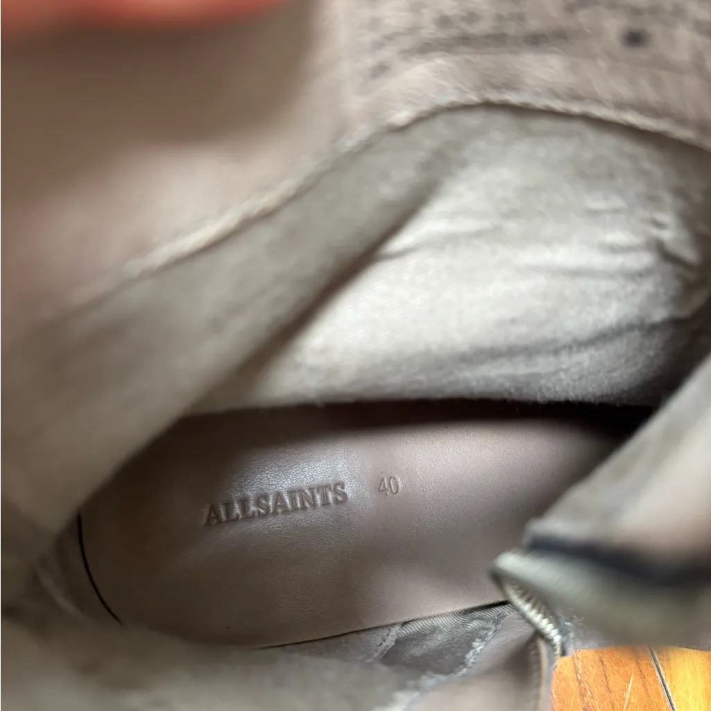 Anine Bing Lou Black Leather Ankle Western Cowgirl Ankle Boots 37 / 7 - Image 12