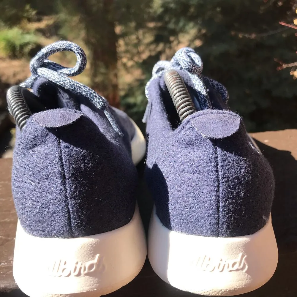 All birds Merino Wool Blue Lace Up Casual Shoes Women's Size 7 - Image 3