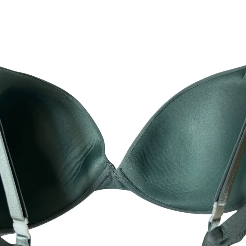 Victorias Secret Bra T-Shirt Underwire PushUp Full Coverage Size 32DD‎ - Image 3