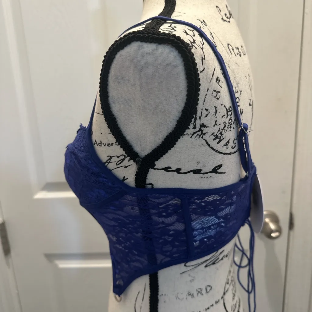 Princess Polly Shayna Corset Blue Top - Image 5
