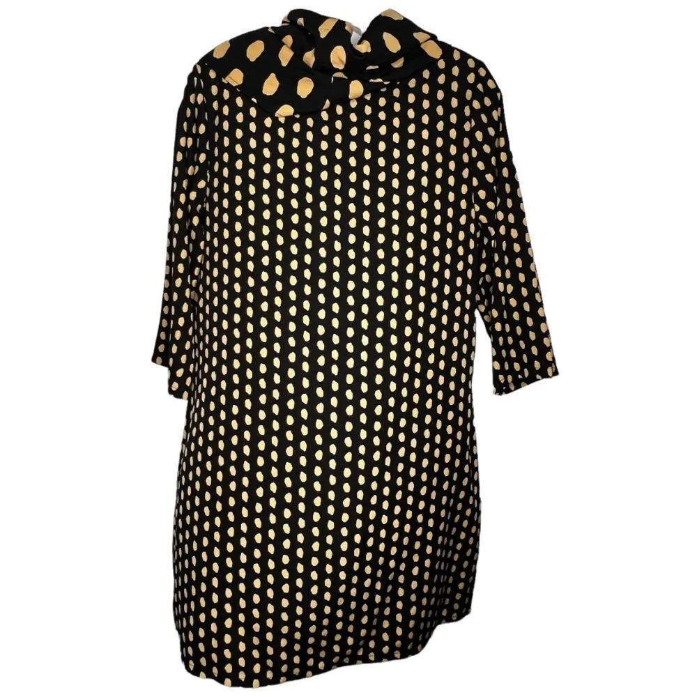 Mudpie Brooke Scarf‎ Dress Ikat Dot nwt - Image 7