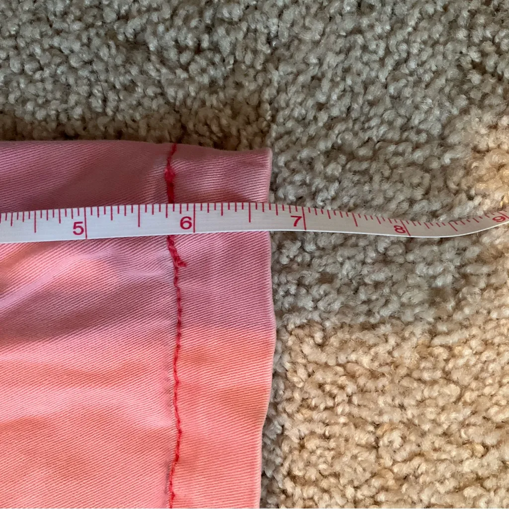 Pilcro and the Letterpress Pink Women's Hyphen Shorts Size 28 - Image 6