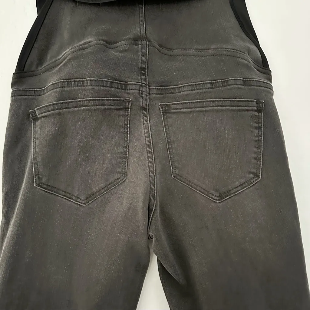 Madewell Maternity Over-the-Belly Skinny Jeans – Black Sea, Size 24 - Image 11