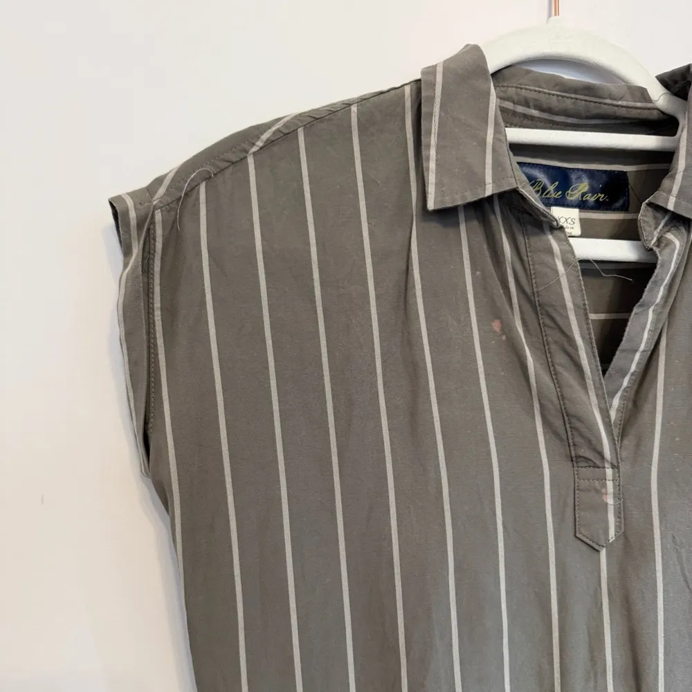 Blue Rain Green Cap Sleeve Dress - Image 3