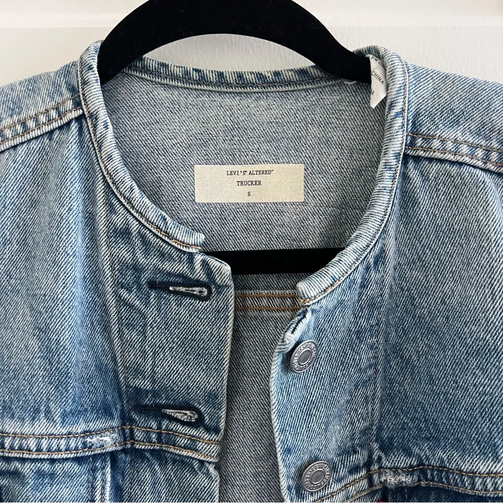 Levi’s Altered Trucker Denim Jacket - Image 3
