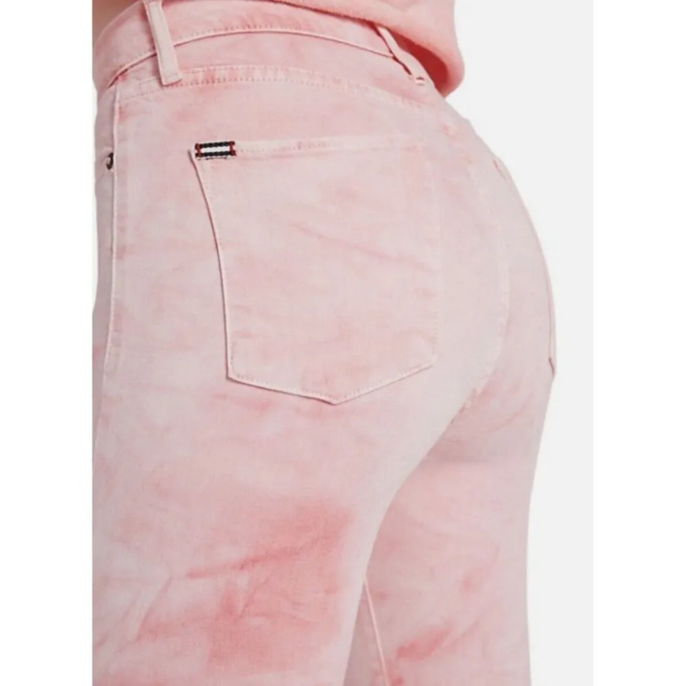 Alice + Olivia Jeans Good High Rise Skinny Ankle Crystal Cloud Size 30 - Image 3