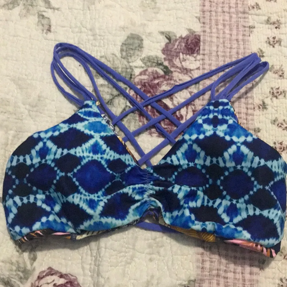 Maaji Rally Racers Reversible Bralette Bikini Top - Image 5