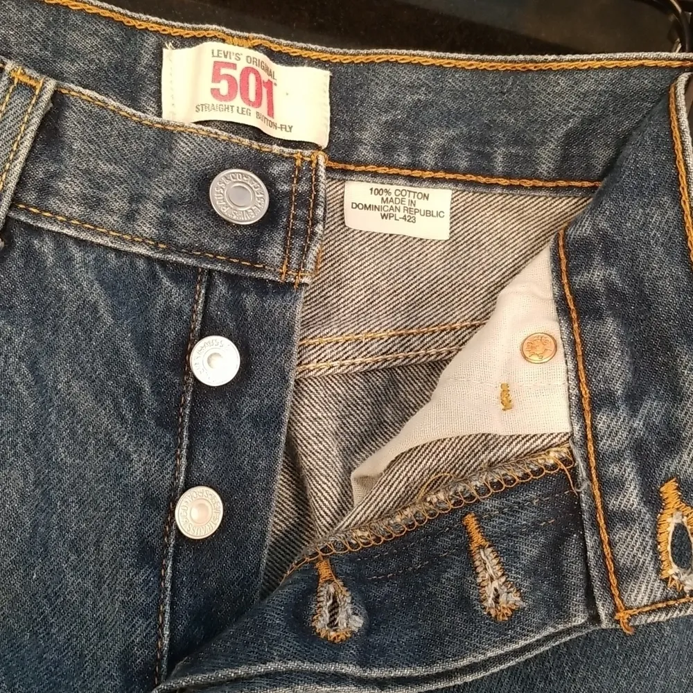 💕LEVI'S💕 501 XX Straight Leg Button Fly Vintage Mom Jeans 100% Cotton W32 L30 - Image 5