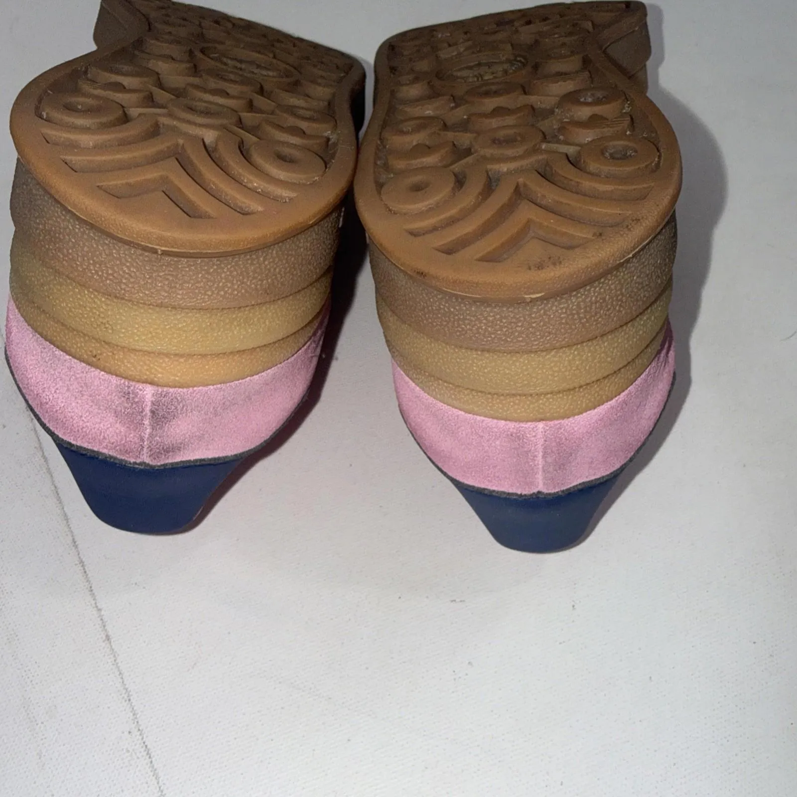 Adidas Gazelle Bold Pink Glow Victory Blue Platform Shoes Sneakers Women’s 5.5 - Image 12