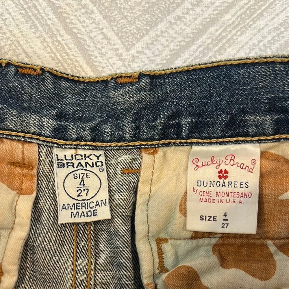 Lucky Brand Women’s Denim Frayed Bottom Skirt - Size 4 - Image 5