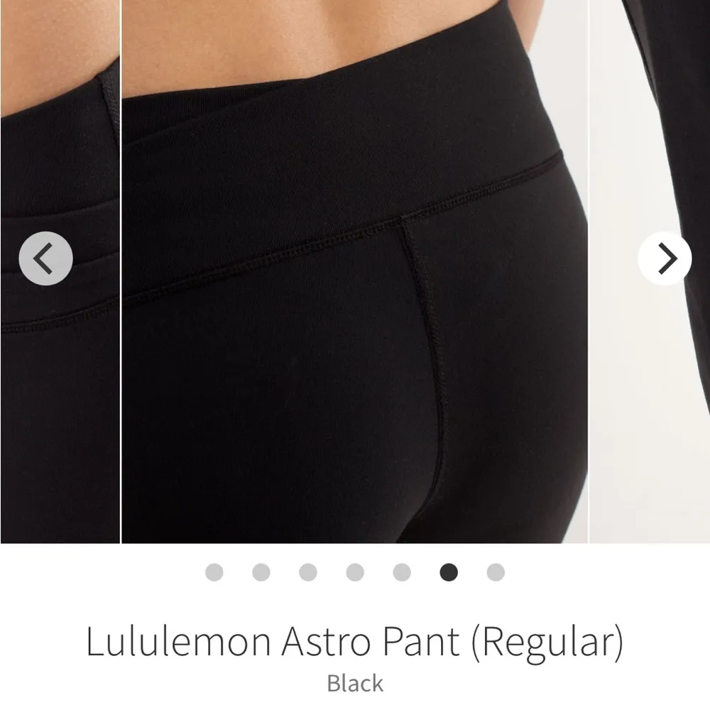 Lululemon astro pants size 4 inseam 32” - Image 6