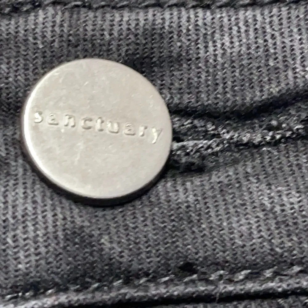 Sanctuary Denim Black Skirt Size 29 (8) - Image 14