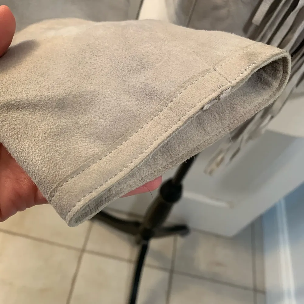 White House Black Market | suede leather fringe jacket - Image 9