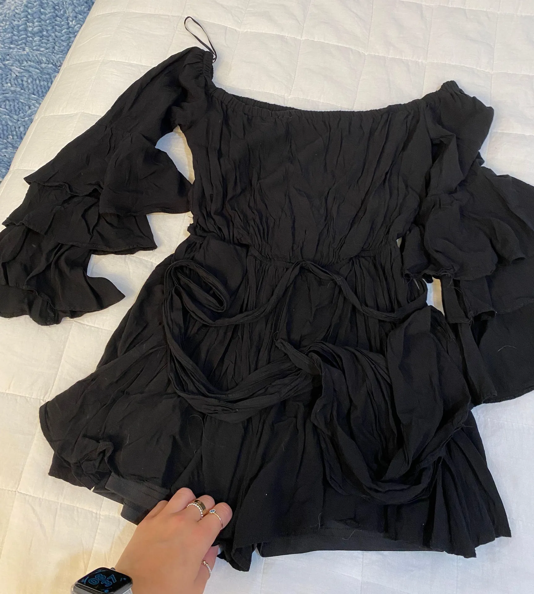 Black Romper Size M - Image 5