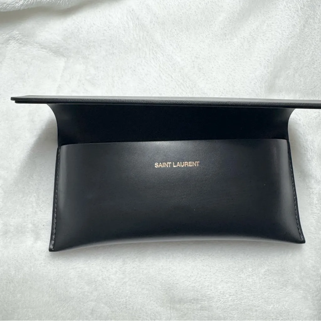 Saint Laurent  52mm Hot Pink Rectangular Sunglasses - Image 6