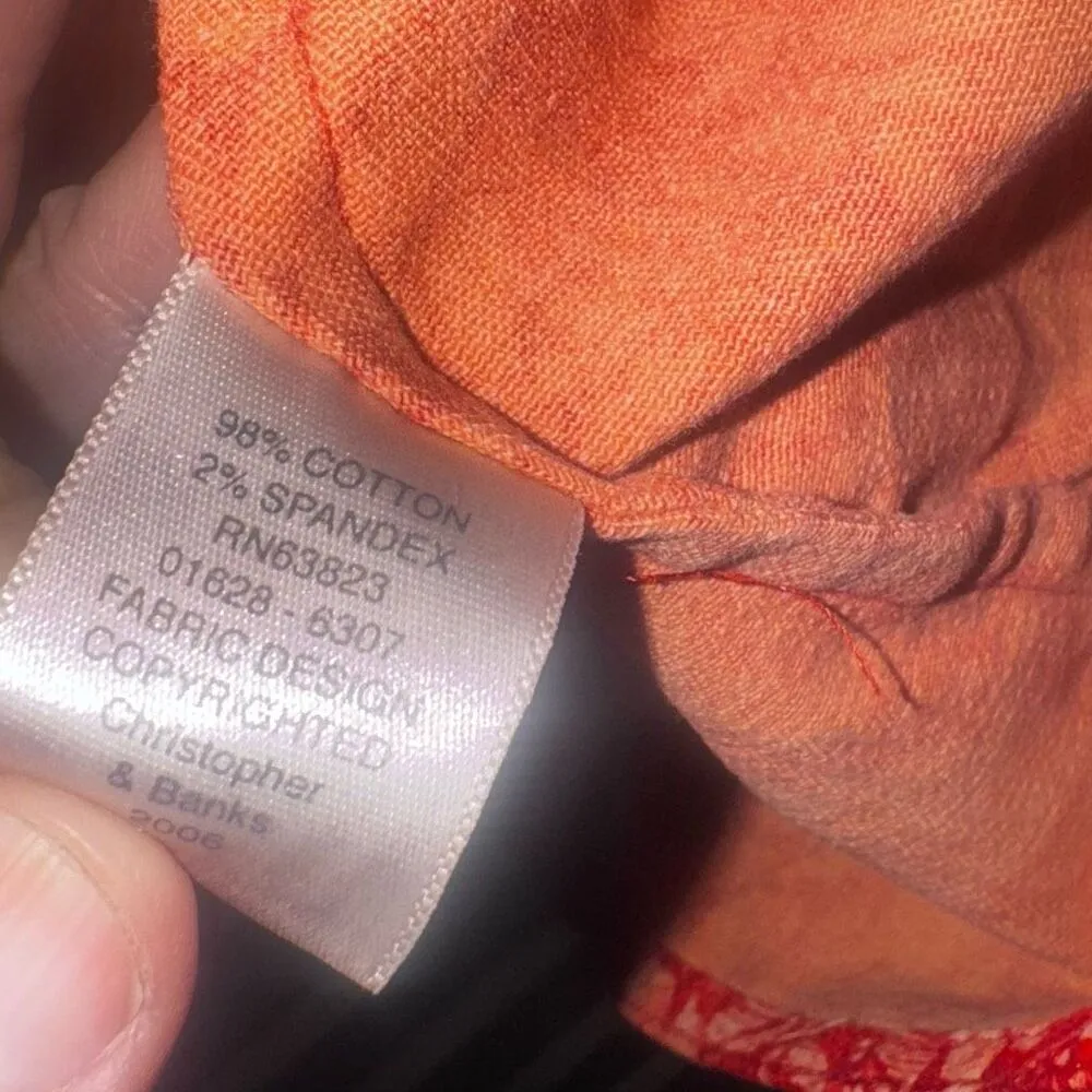 Christopher and Banks Shacket Small Medium - Image 4