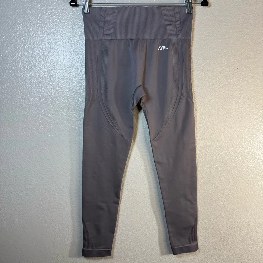 AYBL Women's Charcoal Leggings Sz:M - Image 3