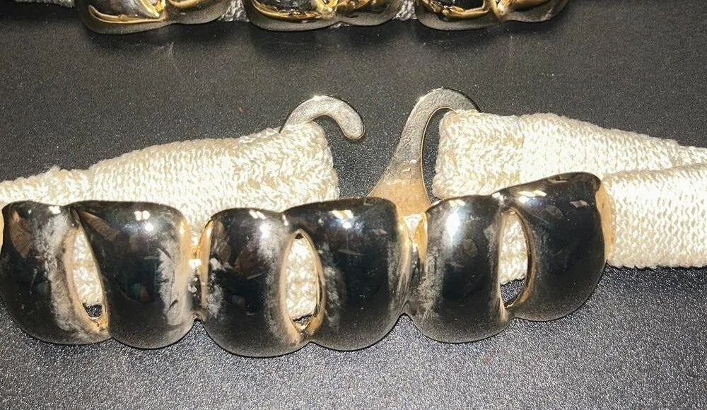 Women's Bundle Set of 4 Red Black White Brown Gold - Image 3