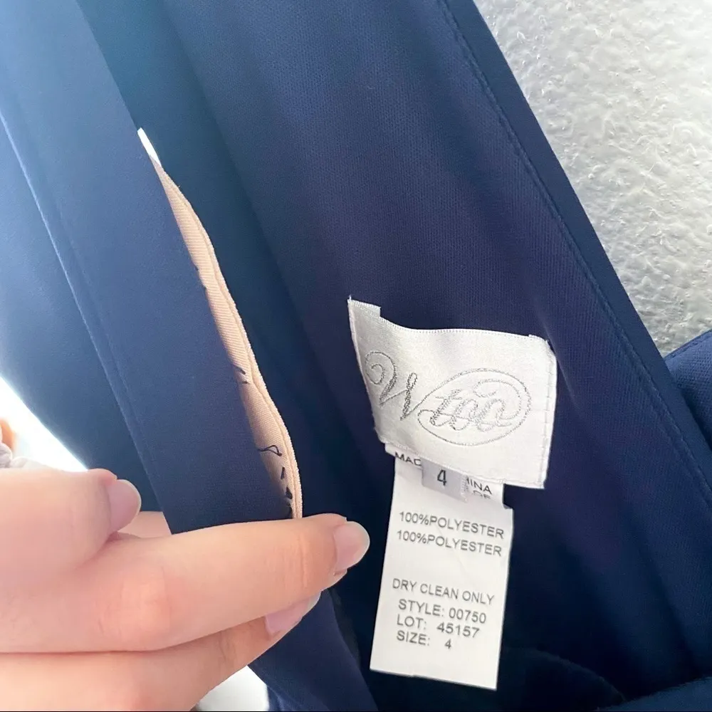 Watters Franklin Gown 4 Blue - Image 7