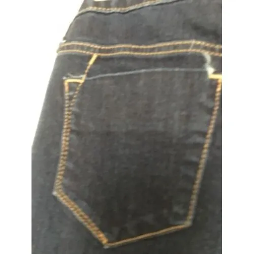 Mossimo Women's Denim Jeans Curvy Fit Bootcut Blue Zip & Button Pockets Size 2 - Image 7