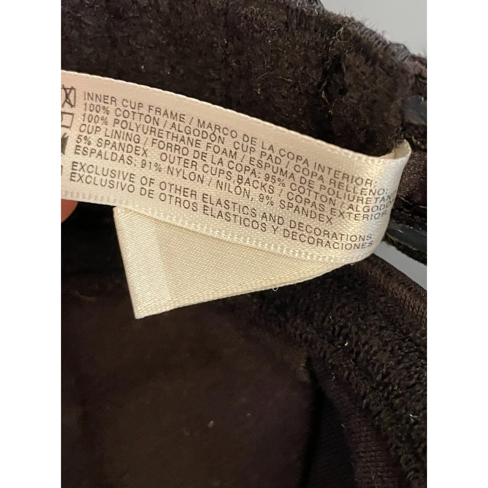 Vintage Wonderbra Stretch Foam Strapless Bra 34B Black Wired‎ 7882 New 2003 Y2K Size undefined - Image 6