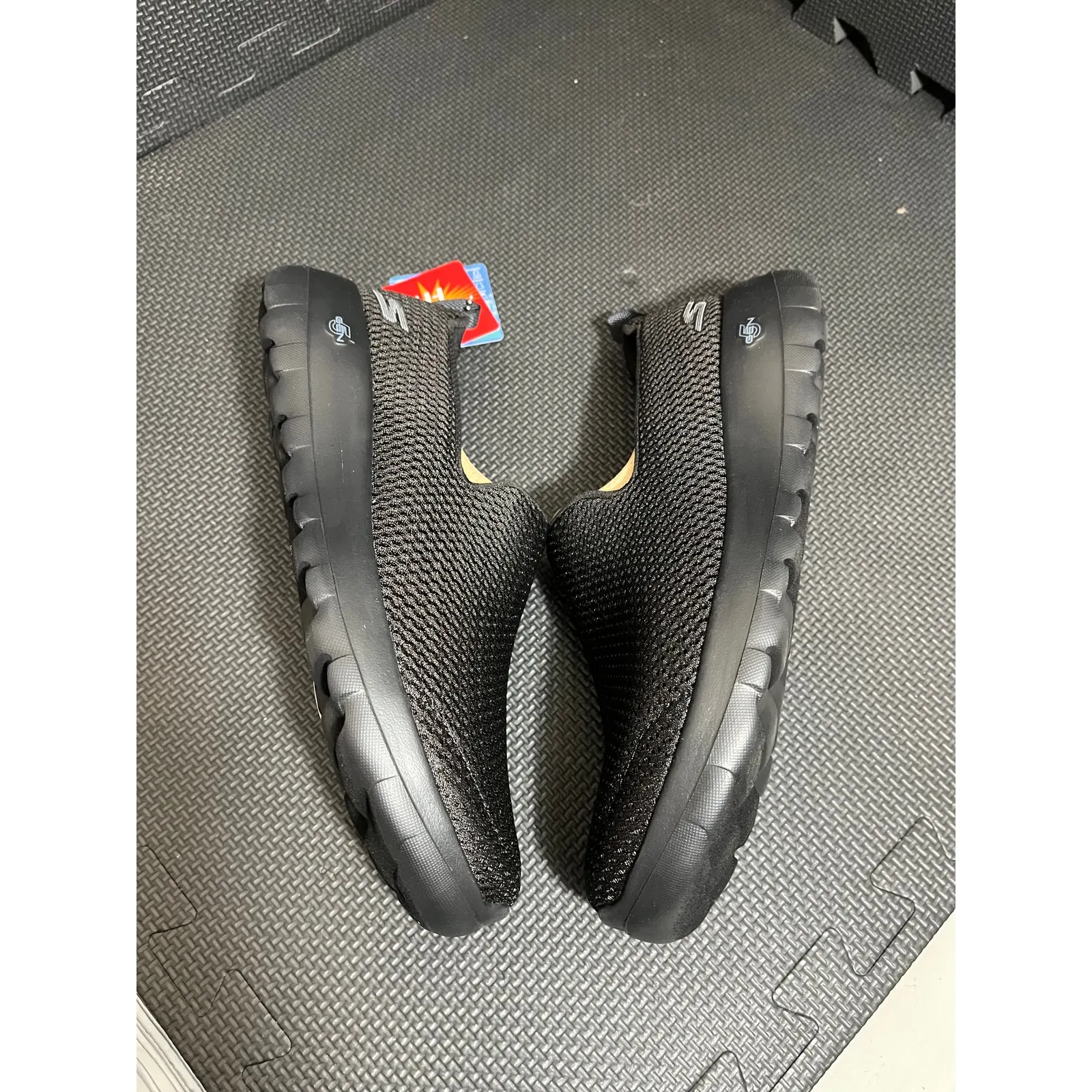 Skechers Women's Go Walk Joy Sneaker Black Shoes Size‎ 8.5 Wide Walking comfort - Image 4