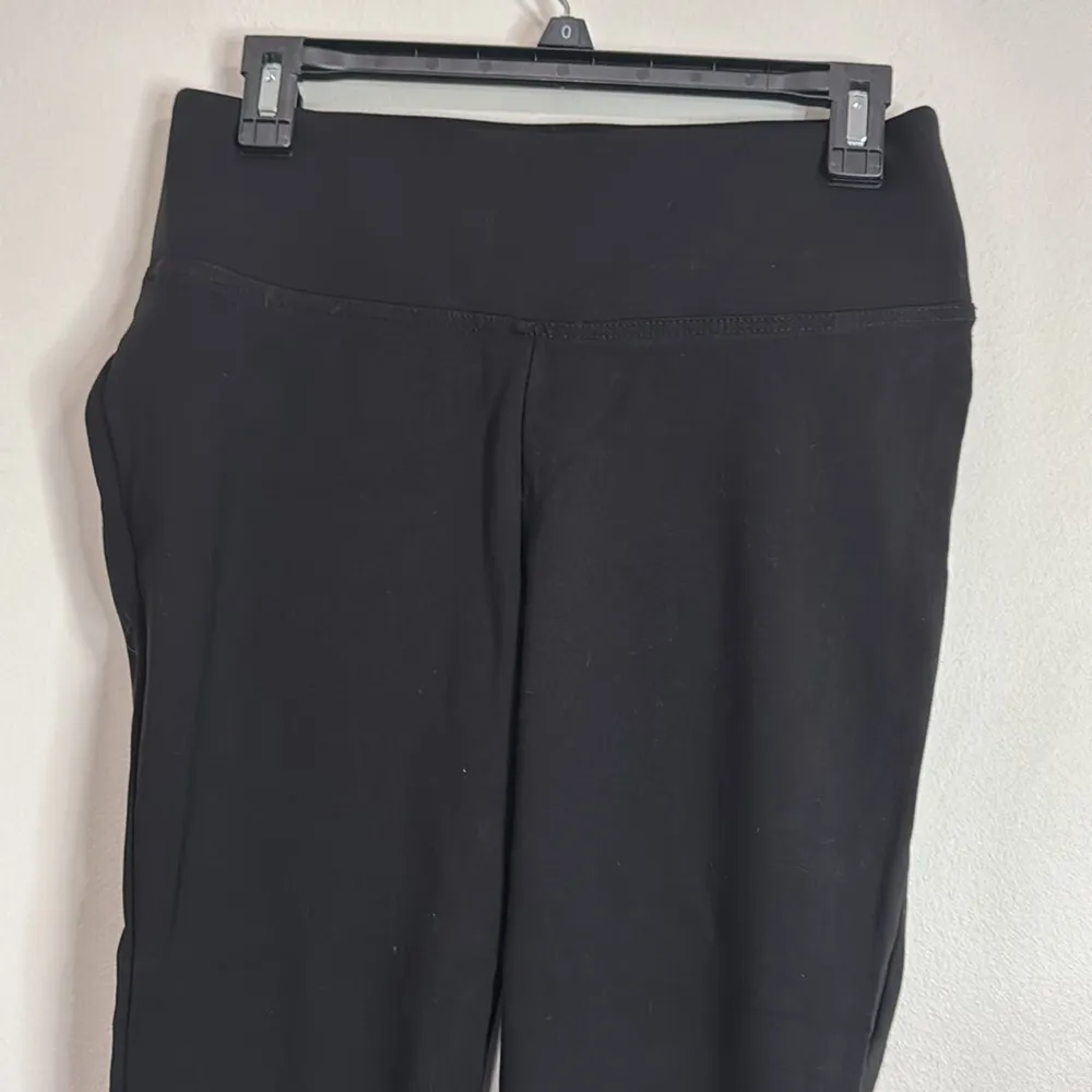 Luxe Slims Women’s Stretch Pants Leggings Ankle a la cheville black Size M - Image 4