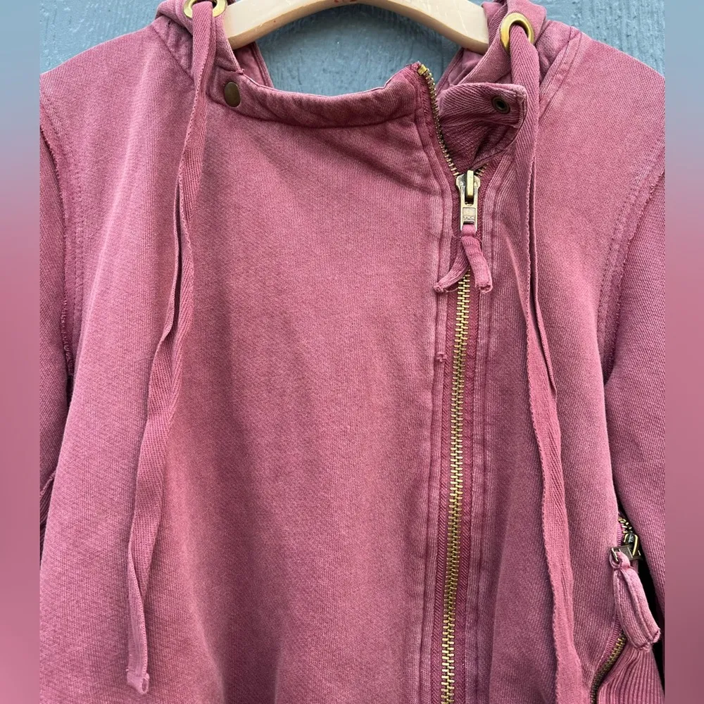 We the Free You asked for it Moto Jacket Pink Size Large - Image 6