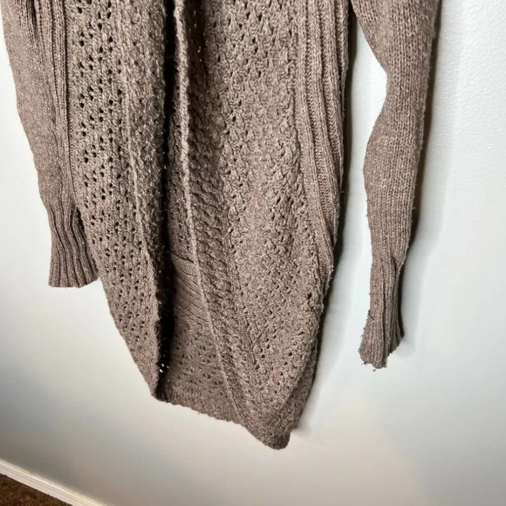 Anthropologie Angel of the North Deni Cocoon Cardigan wool blend Sweater XS - Image 5