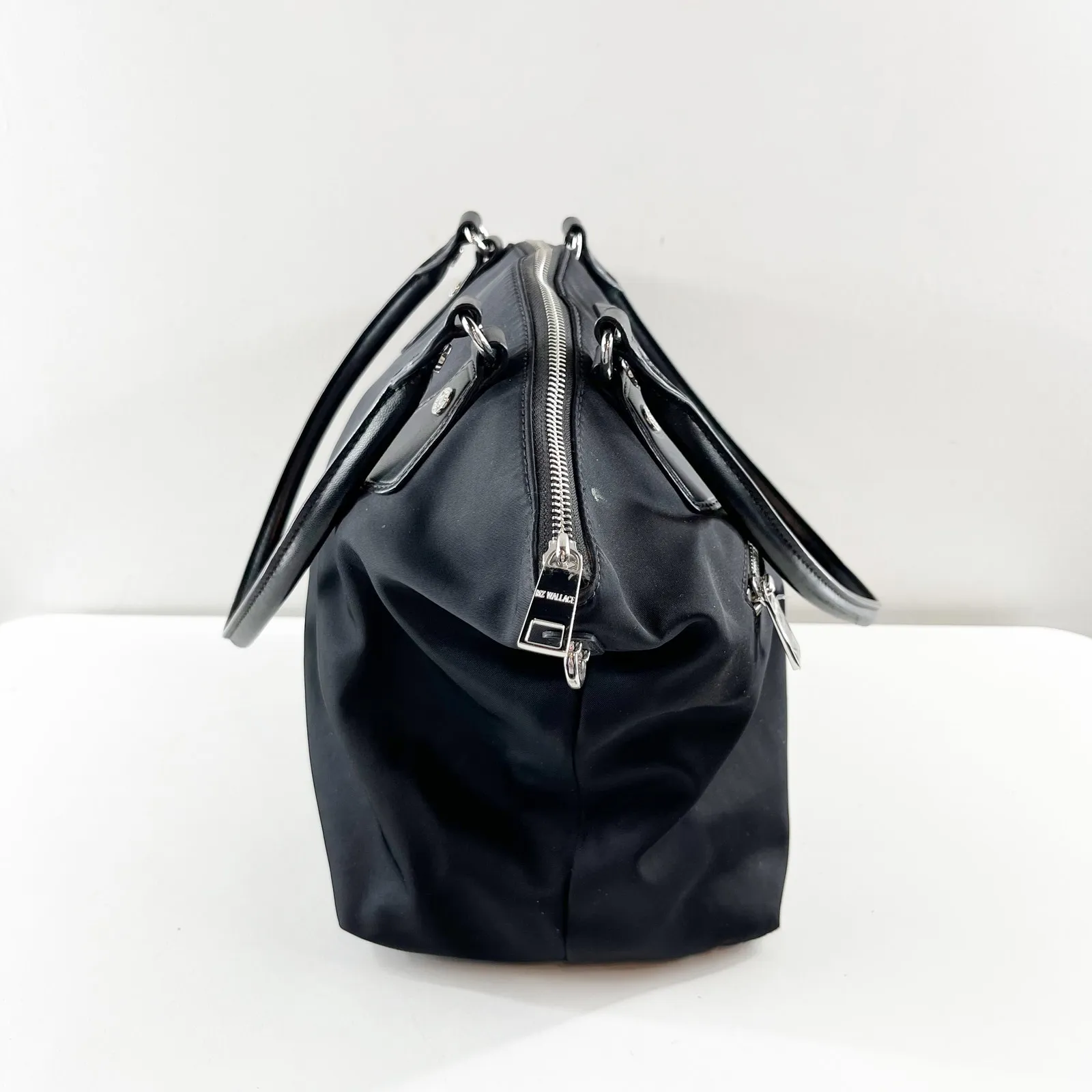 MZ Wallace Chelsea Nylon Tote Bag Black - Image 4