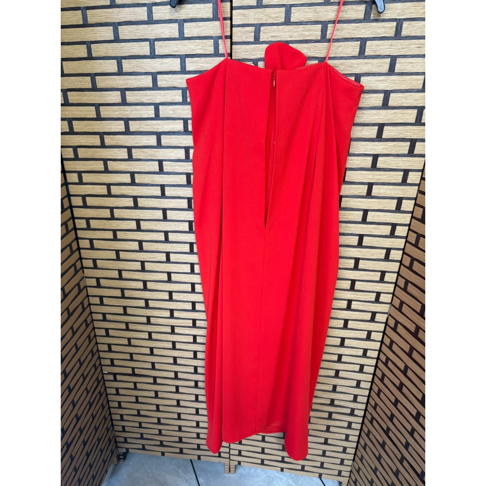 ANTONIO MELANI x ELIZABETH DAMRICH RADZWILL Strapless Red Dress Size 6 - Image 3
