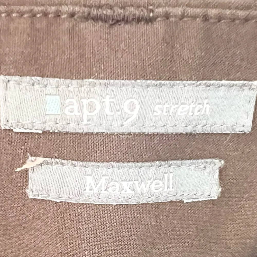 Apt. 9 Brown Maxwell Stretch Capri Pants Size 12 - Image 6