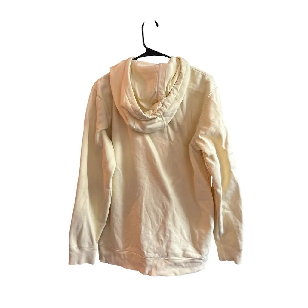 Vans Unisex Pullover Hoodie Yellow M Long‎ Sleeve with Logo - Image 3