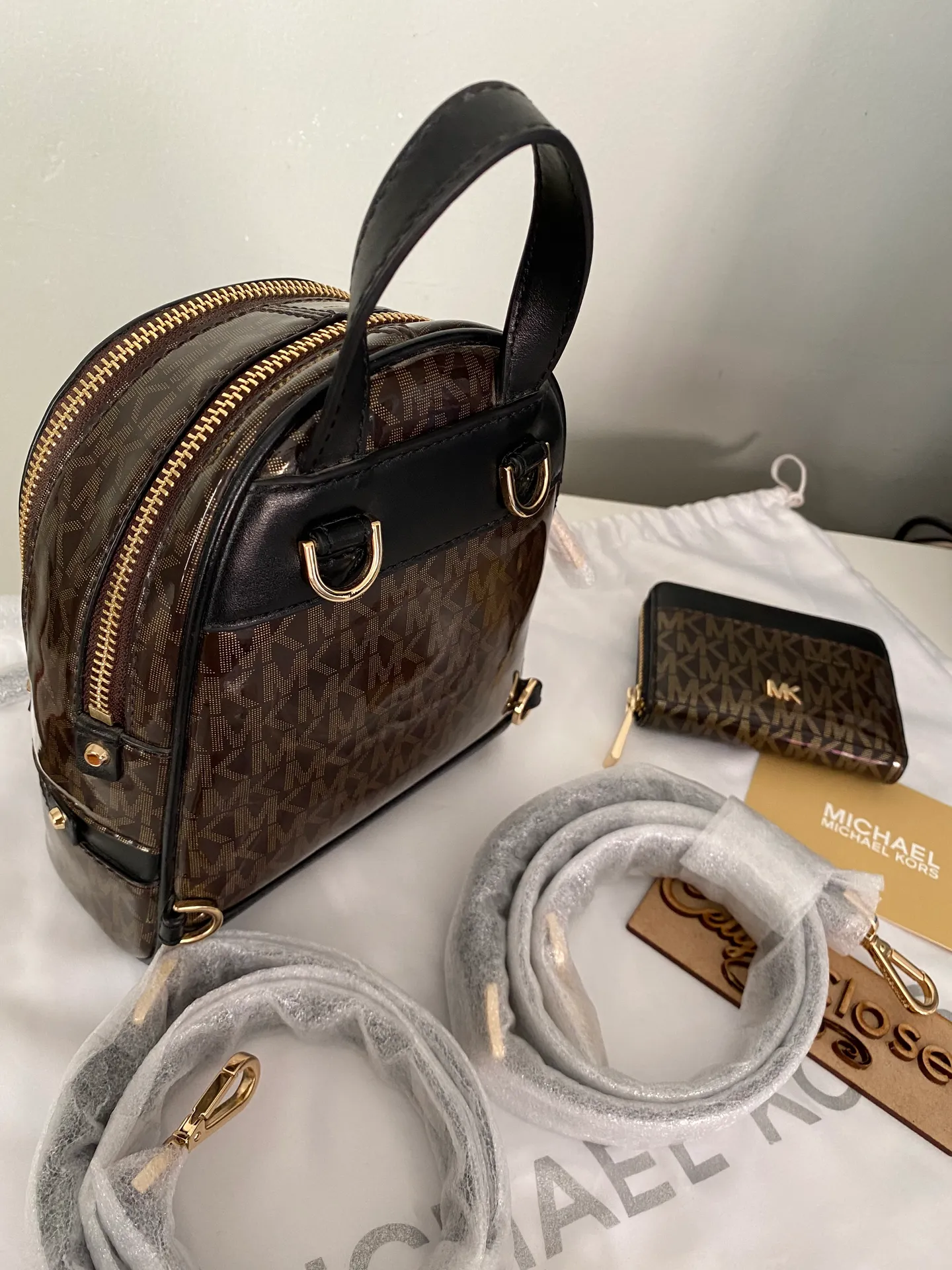 Michael Kors XS Rhea Backpack Set - Image 6