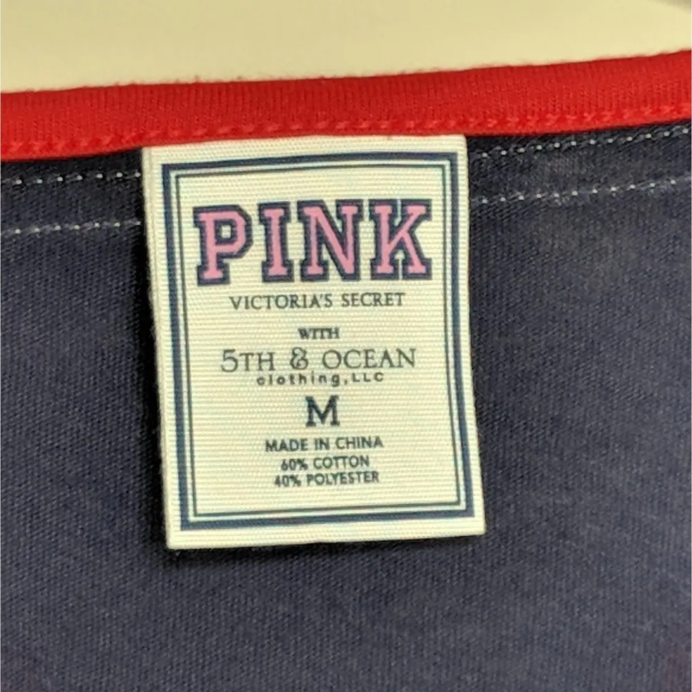 PINK Washington Nationals Tee - Size M - GUC - Image 6