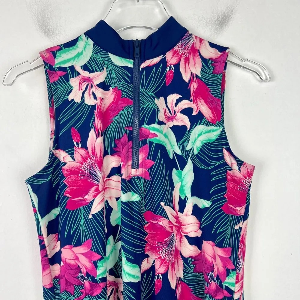 Tommy Bahama NWT  Racquet & Paddle Floral Sleeveleess Dress Size Small S NEW - Image 3