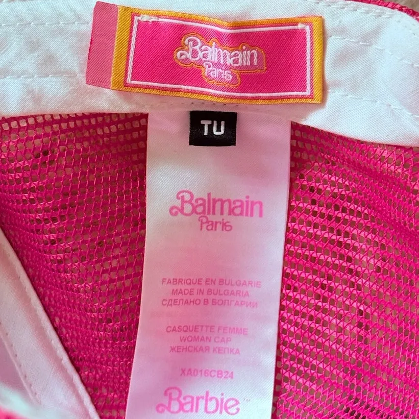 Mattel Creations‎ Balmain X Barbie Movie White Cap RARE - Image 6