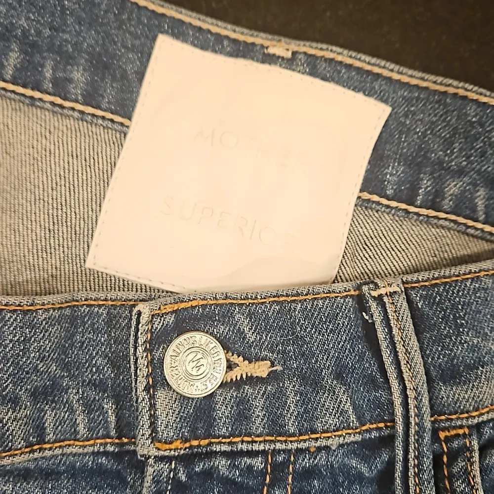 💕MOTHER SUPERIOR💕 Hustler Flood Fray Jeans ~ Beer Me 29 NWOT - Image 15